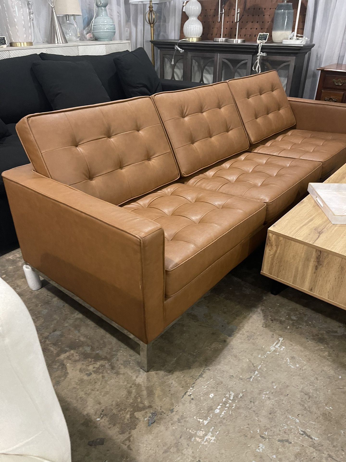 New Vegan Leather Sofa Delivery Available