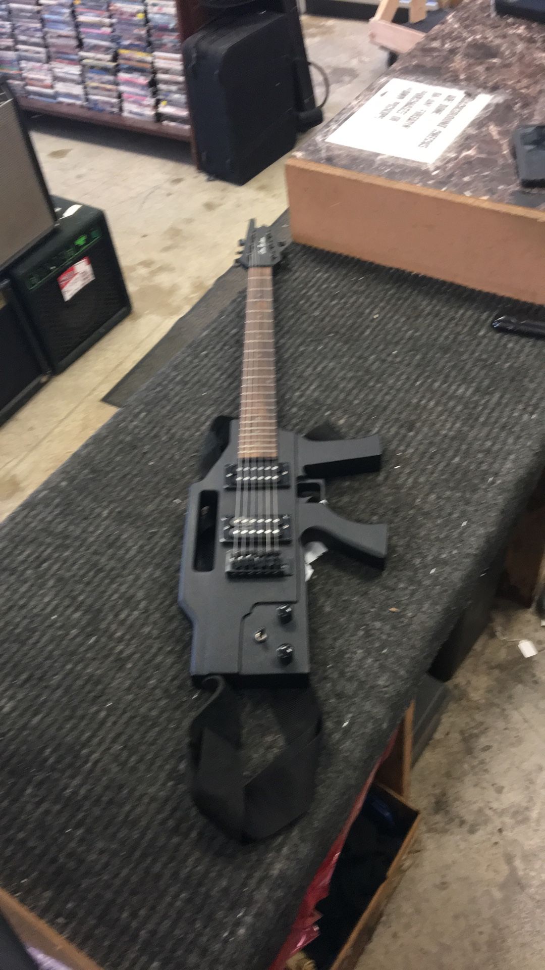 Glen Burton AK-47 Guitar