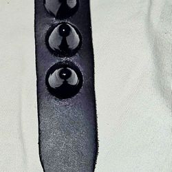 Gothic/Metal/punk Black Studded Bracelet 