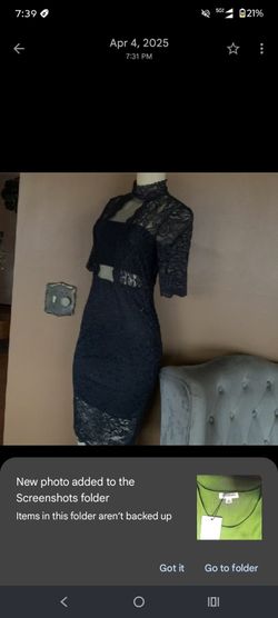 Black Lace Dress -By Express -Size 4