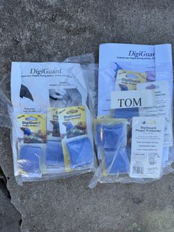 Bag Of Finger Cut Guards For The Kitchen 