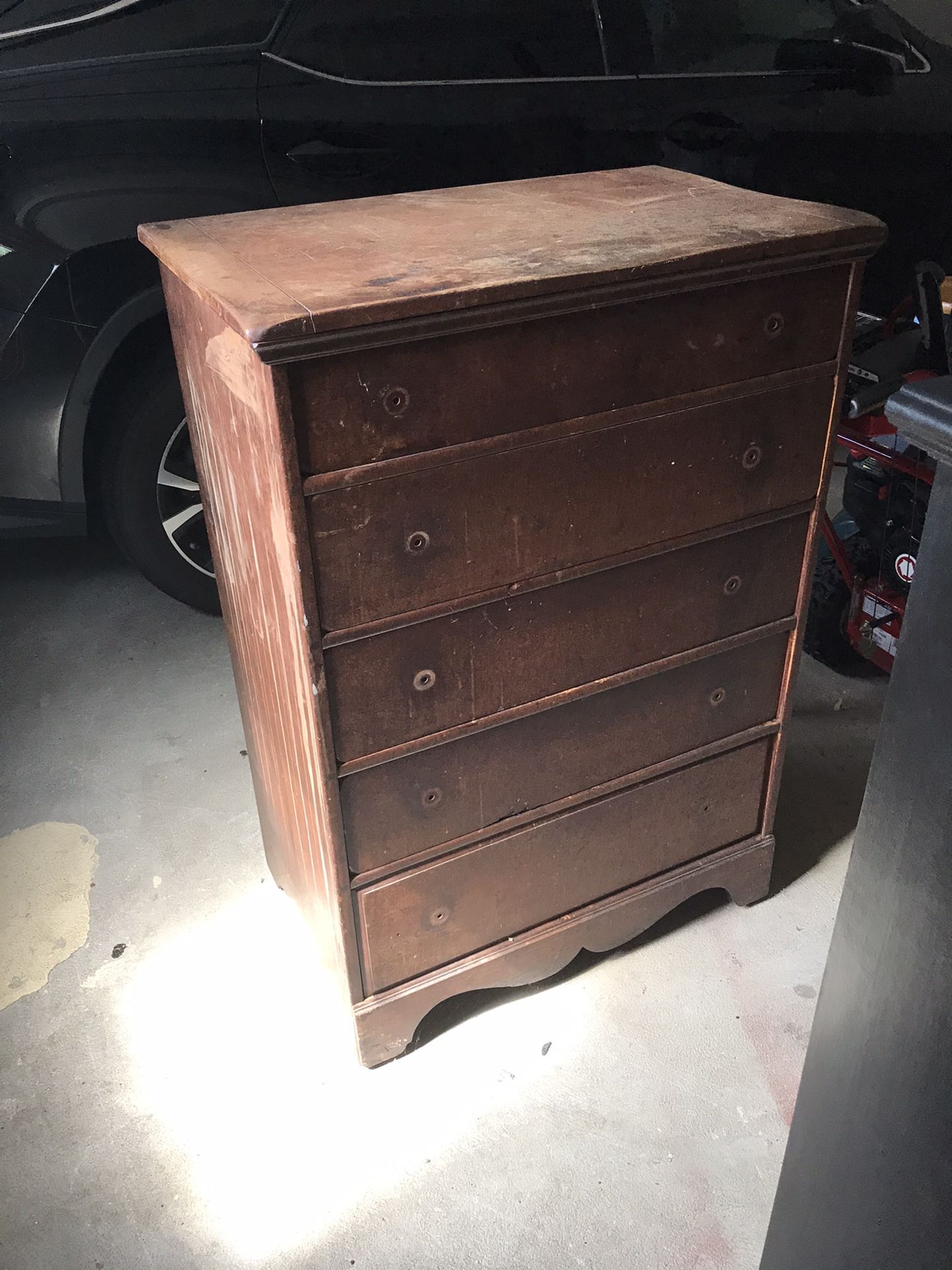 Free chest solid wood