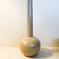 # Inspired by Goryeo celadon long-necked round porcelain bottle/
