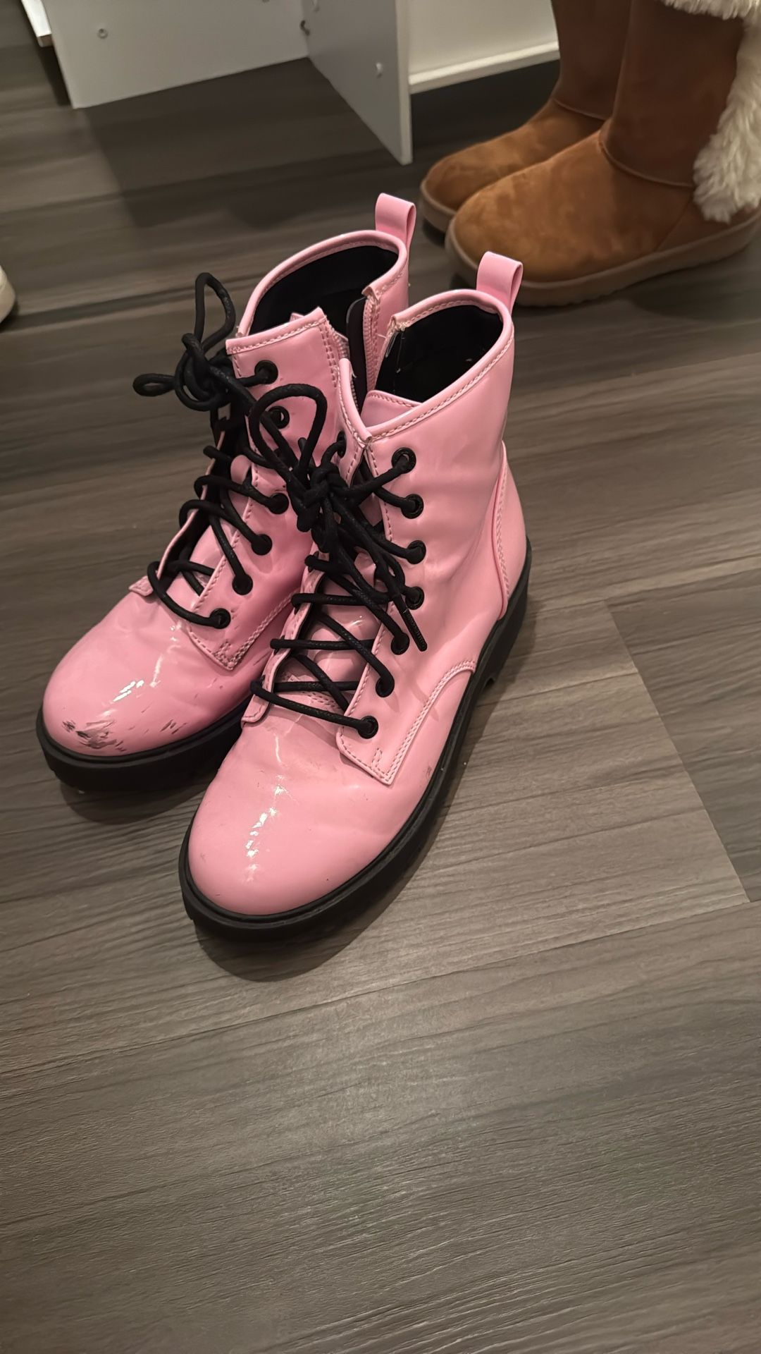 Pink Girls Boots