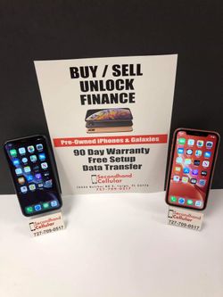 iPhone XR Models $499.99