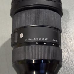 SIGMA 24-70 F2.8 E Mount 