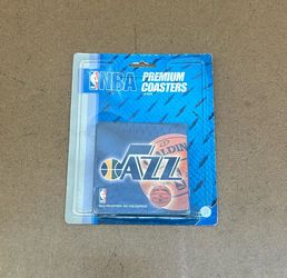 2009 NBA Rico Industries “JAZZ” Premium COASTERS 4•Beverages 10-Pack 👀 (please read description)