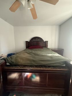 Queen bed frame