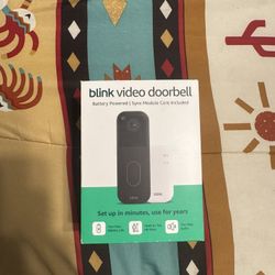 Blink Doorbell Cam (New)