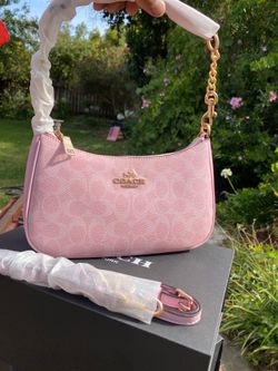 Pink coach Teri shoulder bag