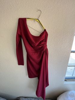 Burgundy Dress