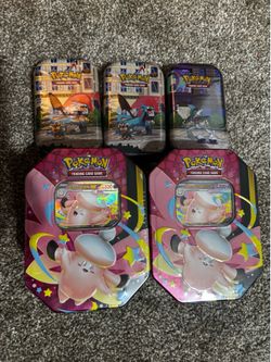 Pokémon tins