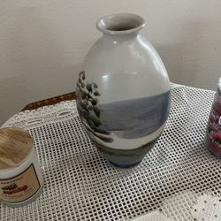 Pottery Vase 11”