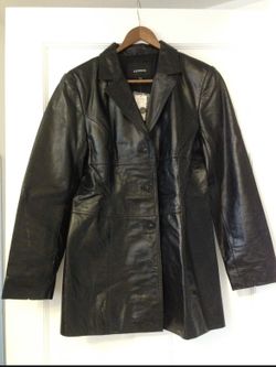 Brand New Express Genuine Leather Coat