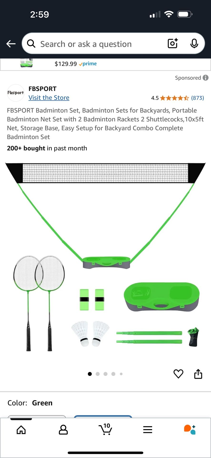 FBSPORT Badminton Set
