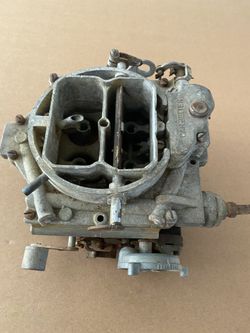 CARTER CARBURETOR  WCFB 1963