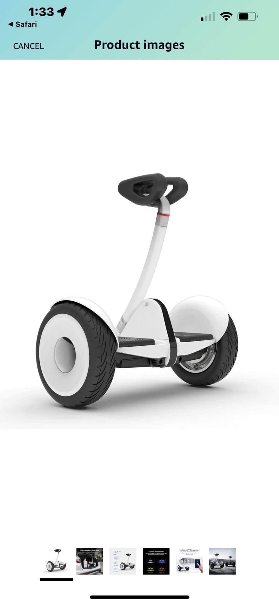 “Brand  New” Ninebot Segway - White (In The Box)