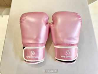 Saeepabul Pink Boxing Gloves 14 oz