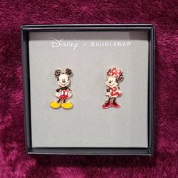 Disney x Baublebar Mickey & Minnie Full Body Earrings