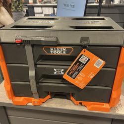 Klein Tools 54823MB MODbox 3-Drawer Tool Box Organizer, Heavy-Duty Tool Storage