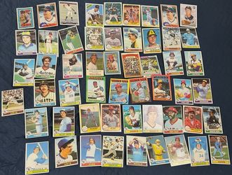 Vintage Baseball Card Lot – 1970s/80s Topps Kellogg’s – 50+ Cards