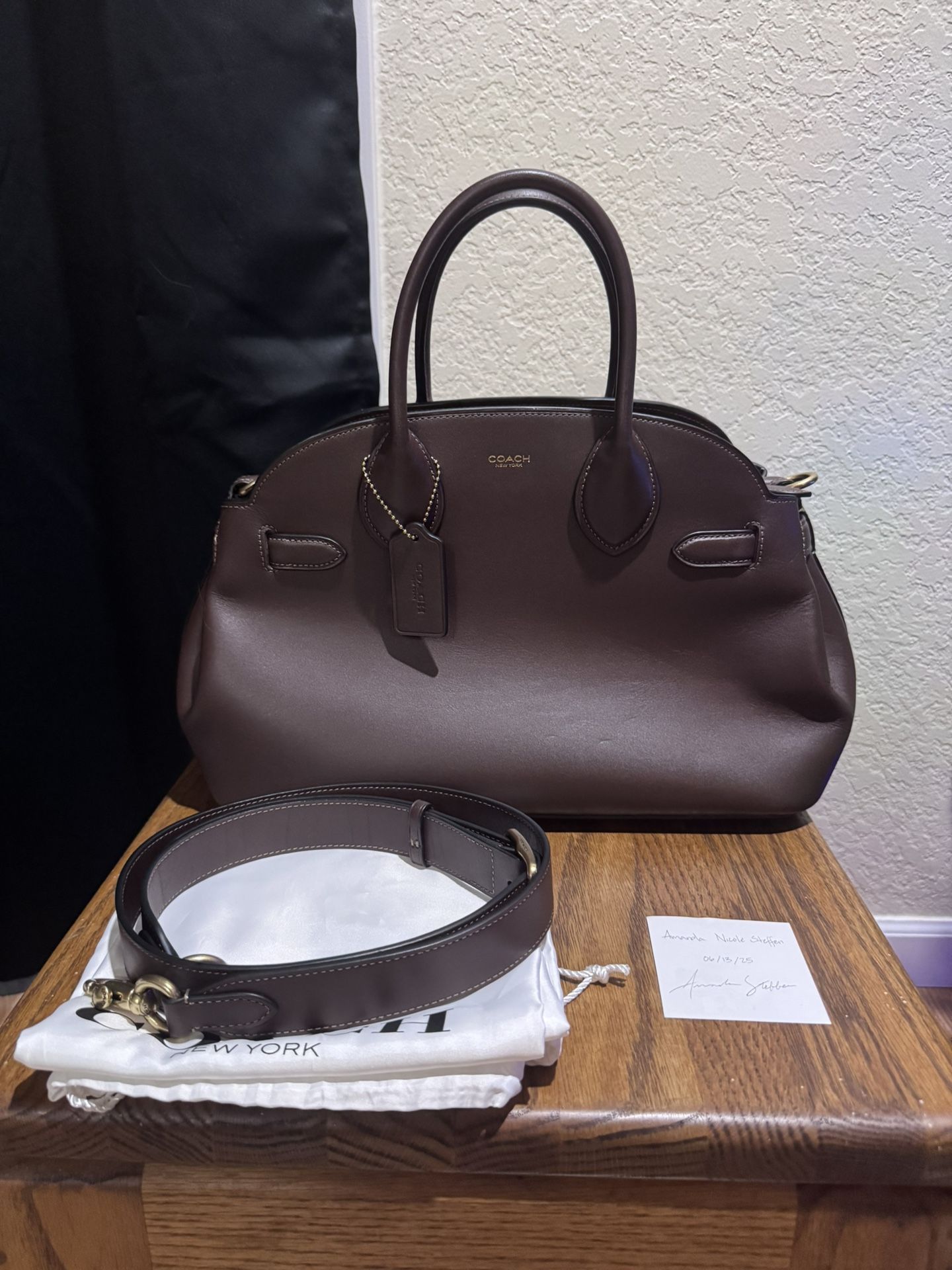 Coach Empire Carryall 35 in Maple