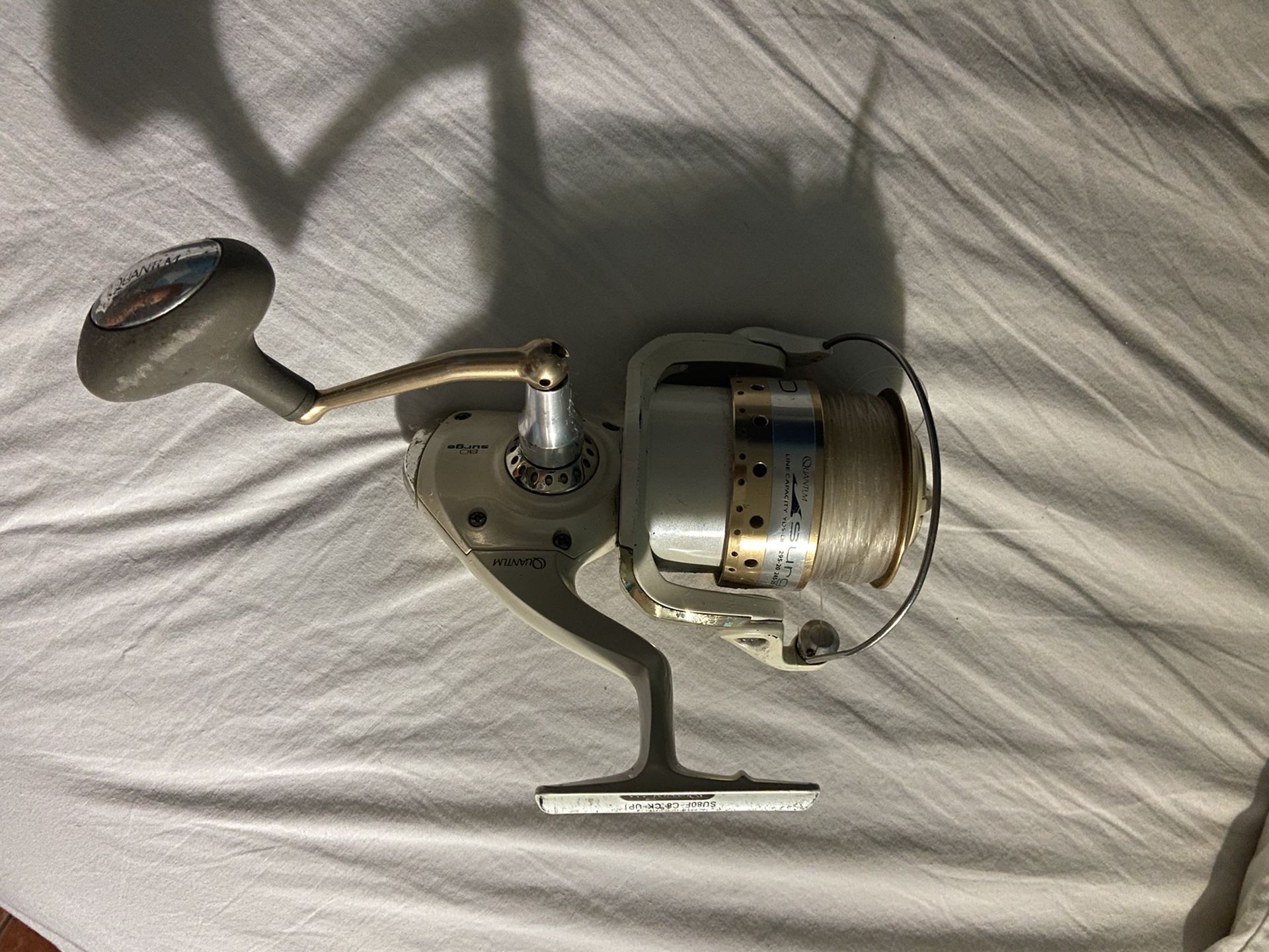 Quantum surge 80 fishing reel