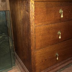 Antique Oak Dresser 