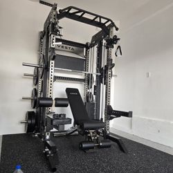 NEW Vesta Pro Series 3in1 Squat Rack | Functional Trainer | Smith Machine | Pulley System |🔴WEIGHTS,BAR, & BENCH SOLD SEPARATELY 🔴 FREE DELIVERY🚚 