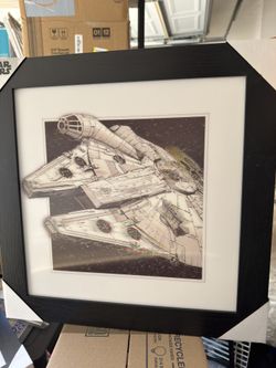 Star Wars 3D Lenticular Art Framed 20 X 20 Inches 