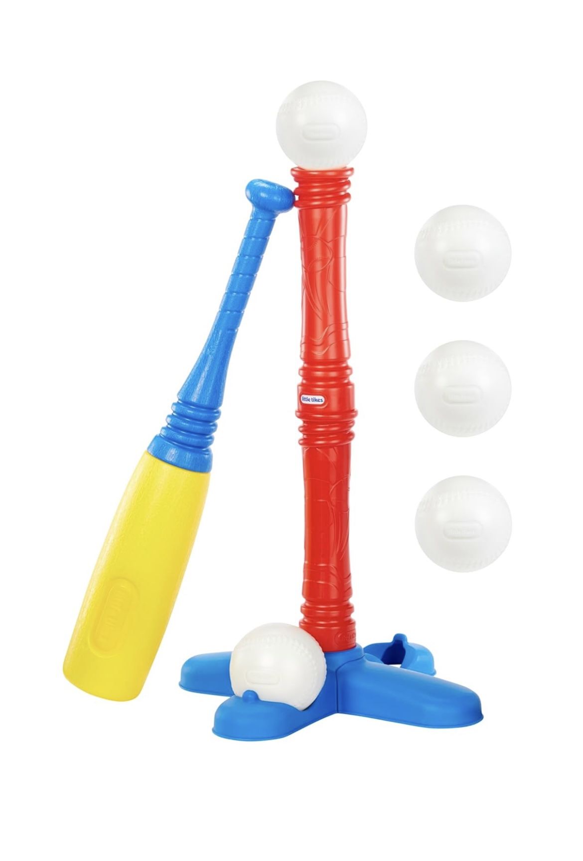Little Tikes T-Ball Set, Red, 5 Balls, for Toddlers Ages 18+ Months - Amazon Exclusive 🆕👍