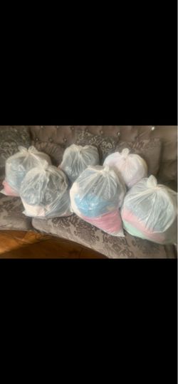 6 bolsas de ropa Mixtiada