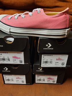 Pink Low Top Converse
