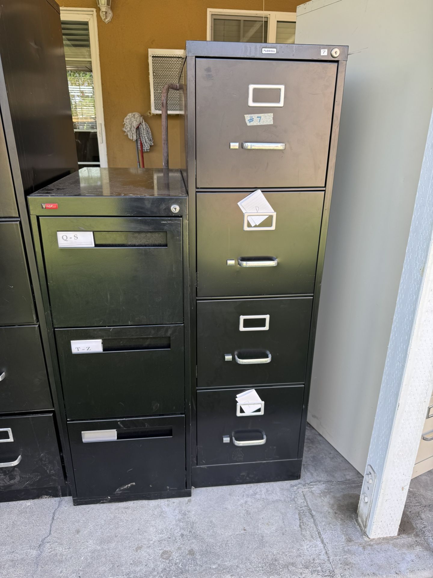 USED FILE CABINETS