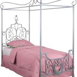 Princess Twin Bed With Box Spring 