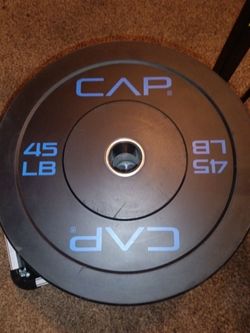 Olympic weights.