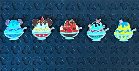 DLR 2026 Hidden Disney Wave B Sundaes Pins