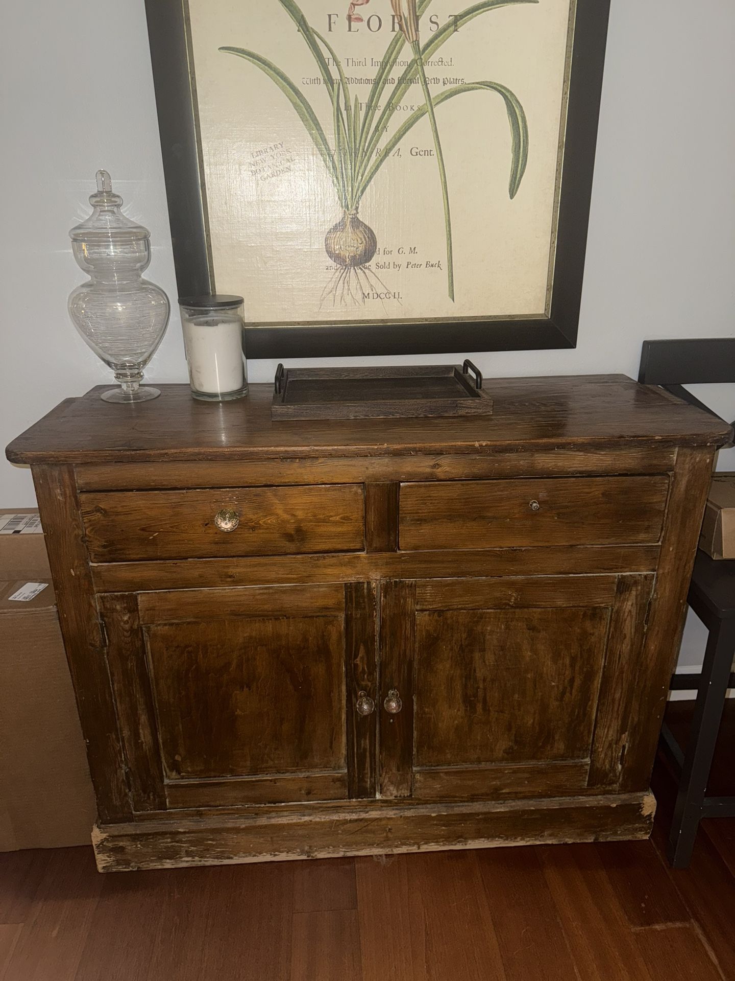 Antique Buffet Cabinet