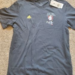 New Adidas Mo Salah Icon Graphic S/S Carbon Soccer Shirt Men's Size Medium