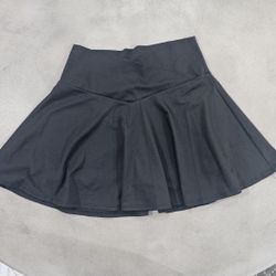 Skirt with built-in shorts
