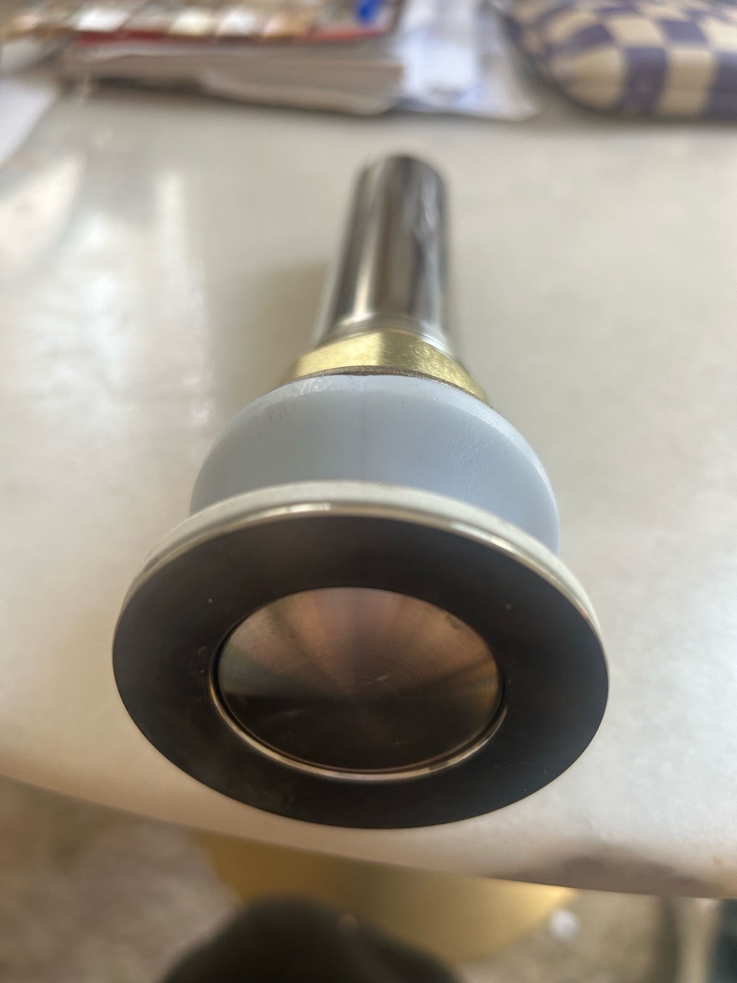 New Chrome drain for sink or vessel