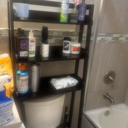Storage Shelf On Top Of  toilet