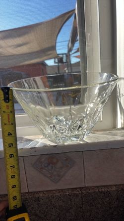 Vintage  ￼Press glass