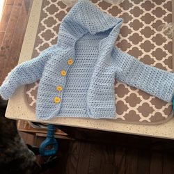Newborn Hand Made Sweater !! 