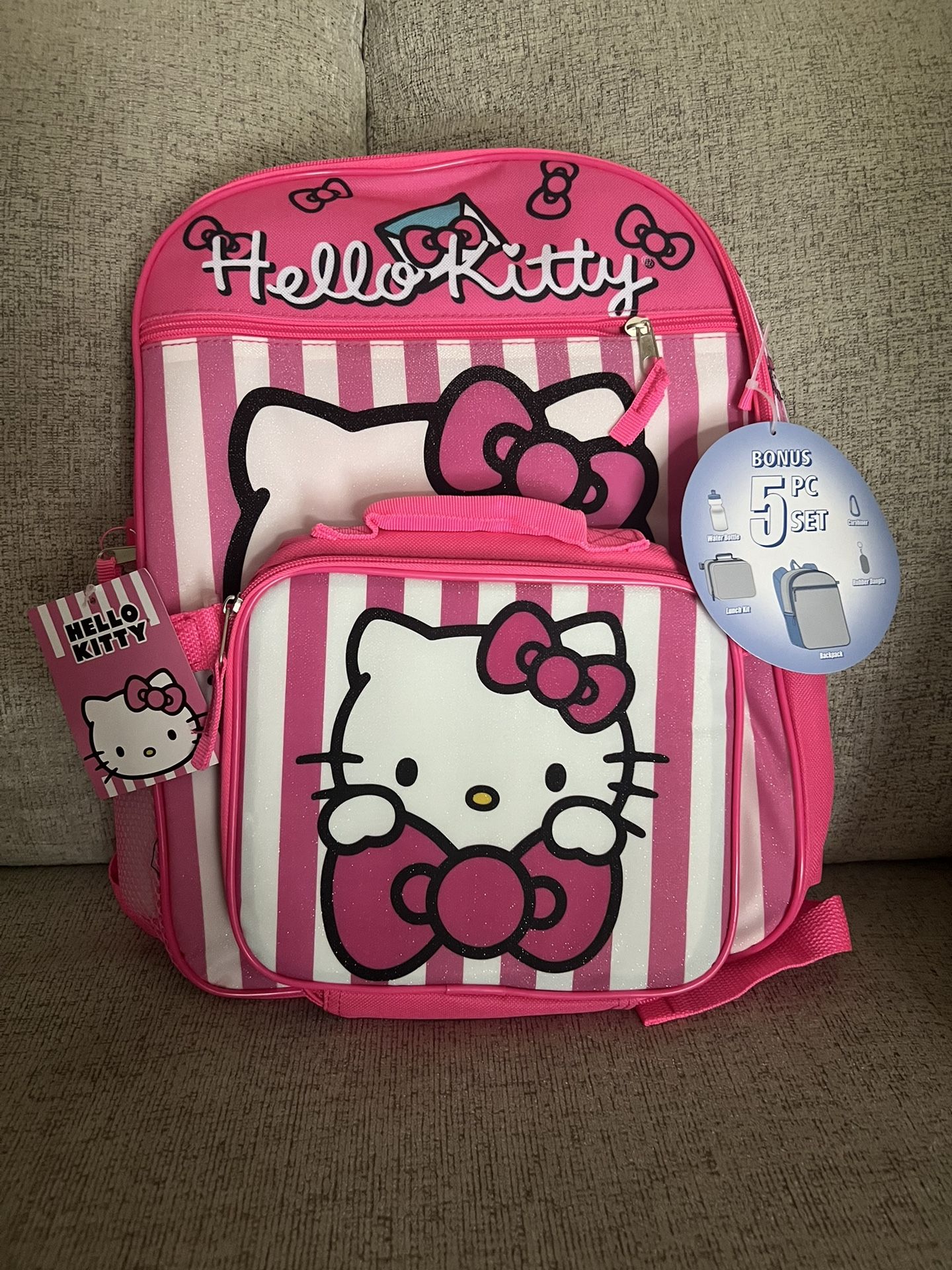Hello Kitty Backpack Set