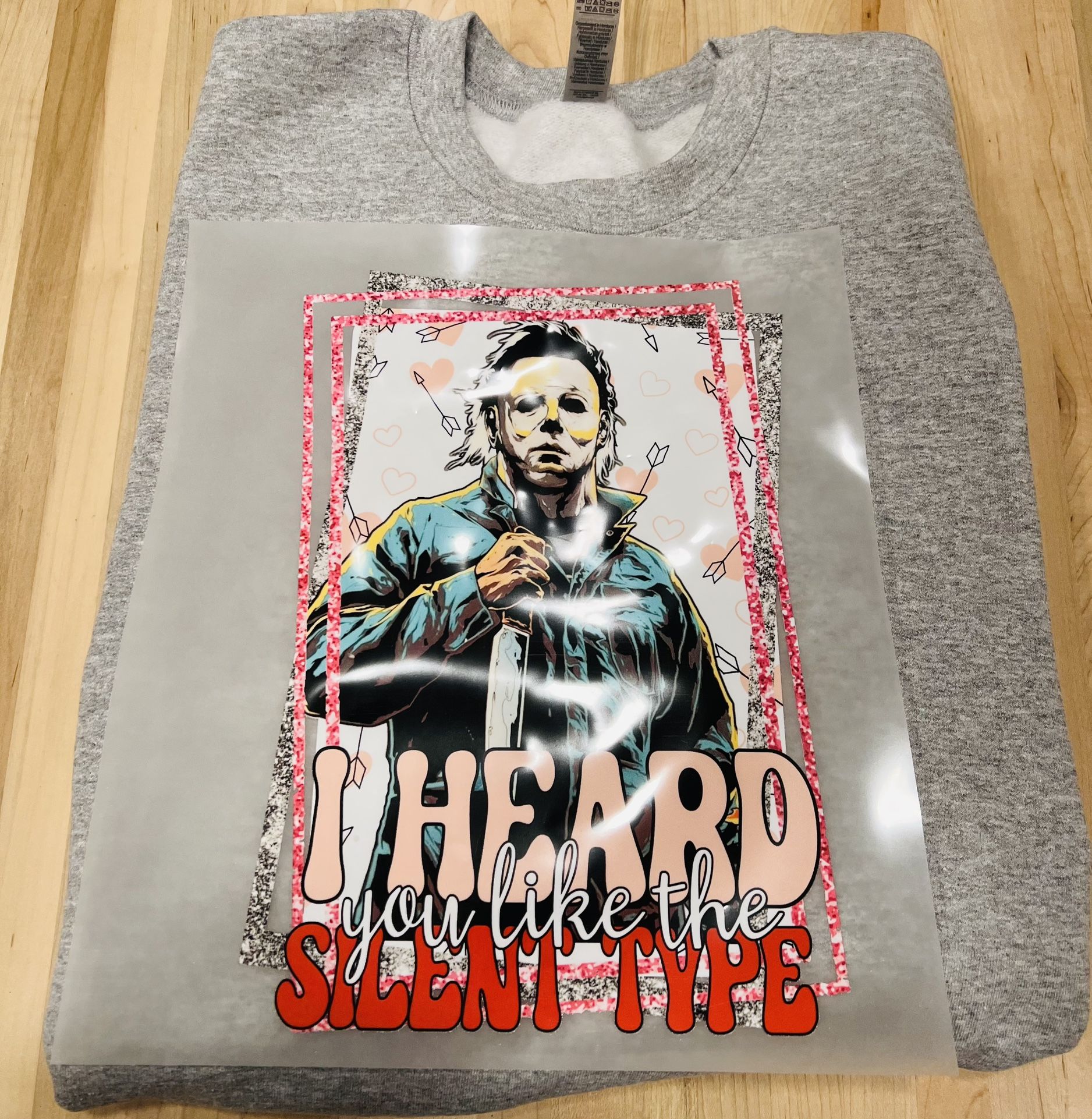 Horror Valentine Sweatshirt $25