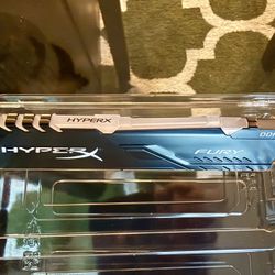 PC Ram Memory DDR4 8GB HyperX Fury 1Rx8 XMP4 3733