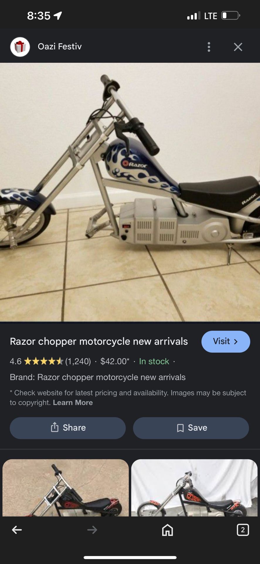Razor Chopper