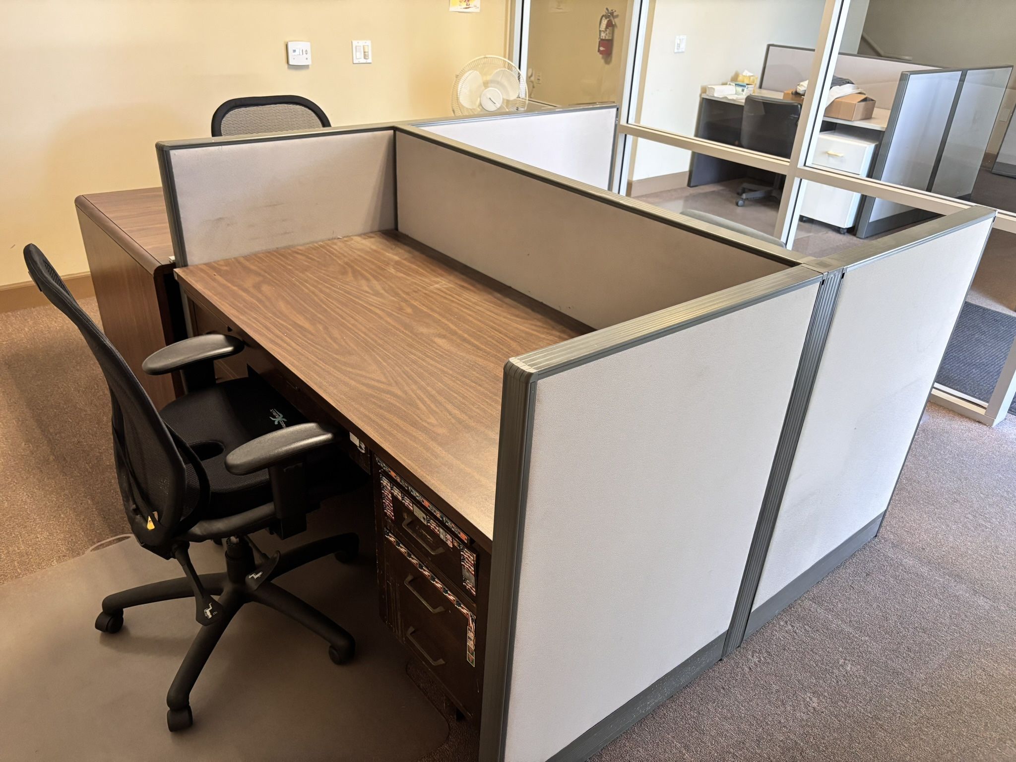 Office Privacy Desk Divider Wall Cubicles