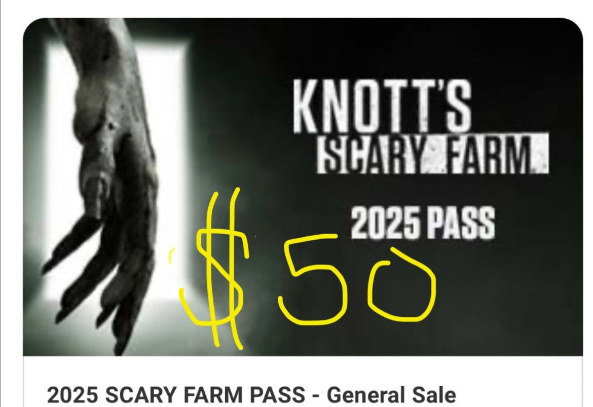 Knotts Scary Farm 2025